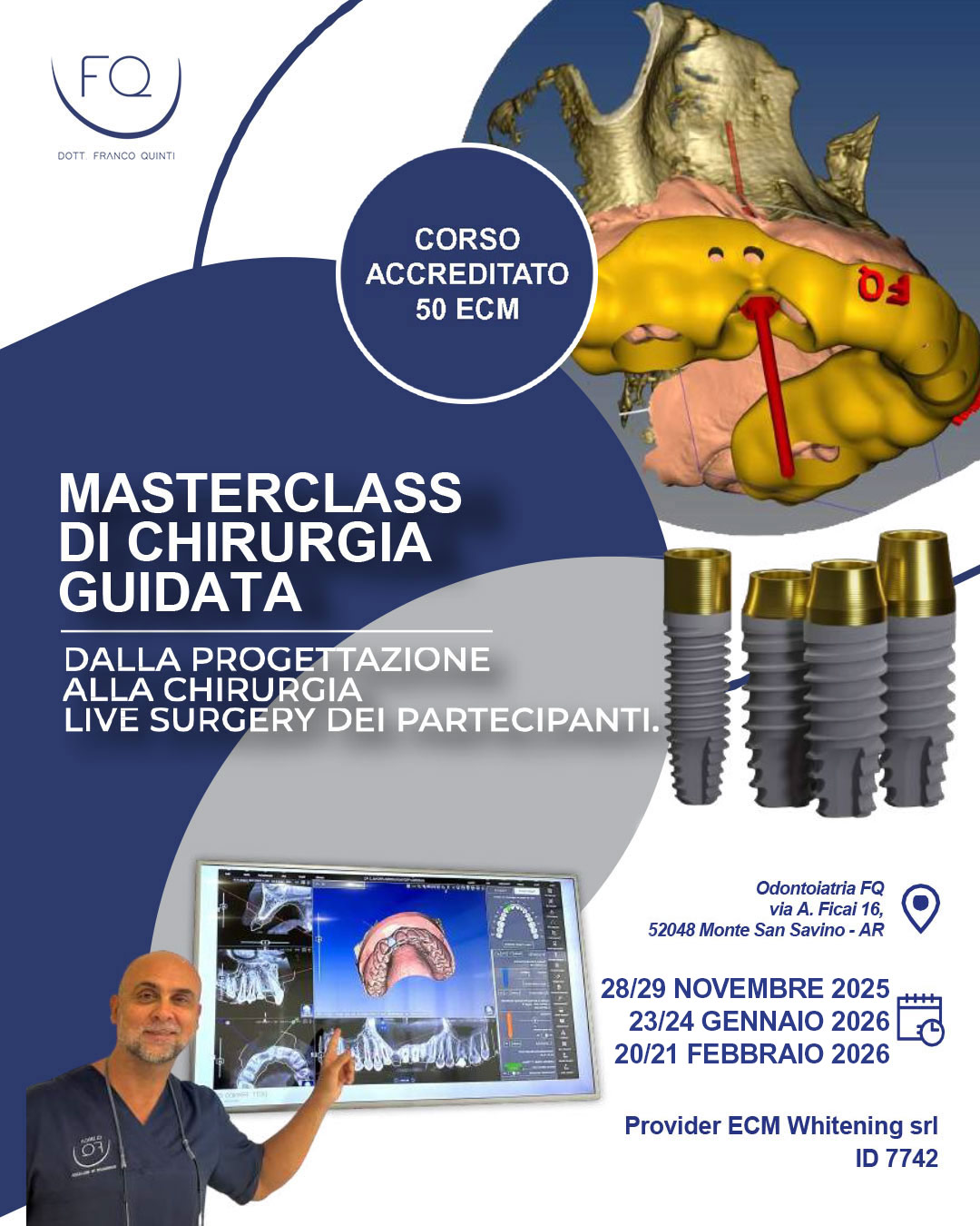 Masterclass di Chirurgia Guidata 2025-2026